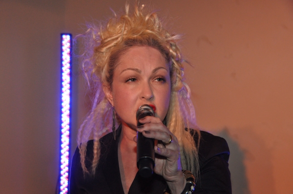 Photo Coverage: KINKY BOOTS' Cyndi Lauper & Billy Porter Sing at Manolo Blahnik! Image