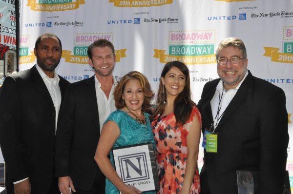 Photo Coverage: The Casts of BROADWAY ON BROADWAY - ANNIE, MOTOWN, SCANDALOUS, BARE and More! Image