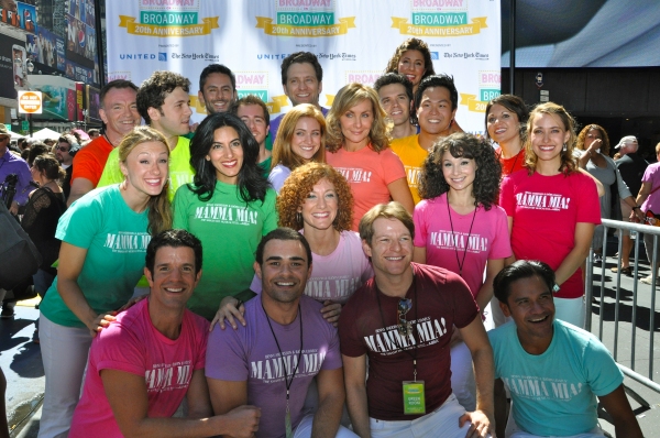Photo Coverage: The Casts of BROADWAY ON BROADWAY - ANNIE, MOTOWN, SCANDALOUS, BARE and More! Image