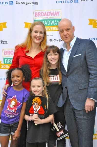 Photo Coverage: The Casts of BROADWAY ON BROADWAY - ANNIE, MOTOWN, SCANDALOUS, BARE and More! Image