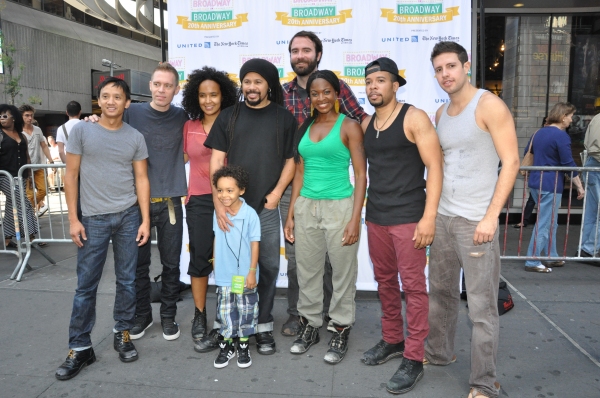 Photo Coverage: The Casts of BROADWAY ON BROADWAY - ANNIE, MOTOWN, SCANDALOUS, BARE and More! Image