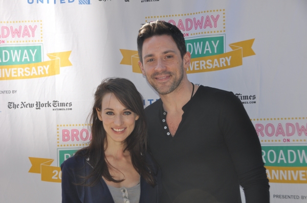 Elizabeth A. Davis and Steve Kazee at 