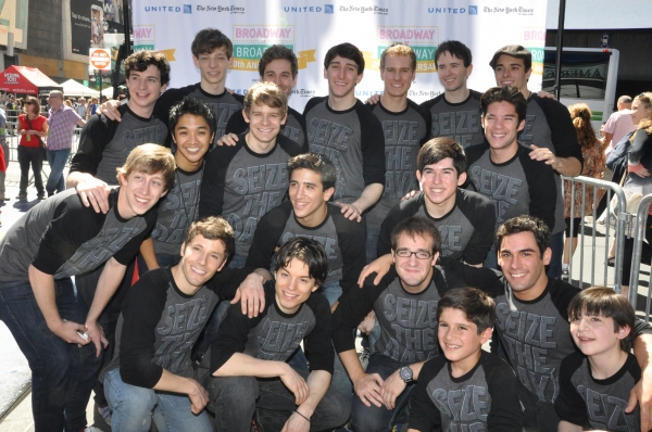Photo Coverage: The Casts of BROADWAY ON BROADWAY - ANNIE, MOTOWN, SCANDALOUS, BARE and More! Image
