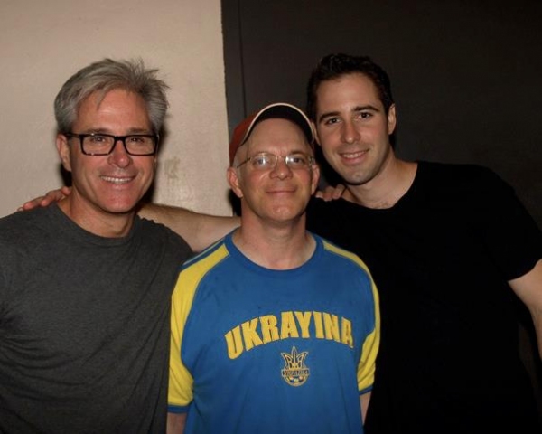 David Engel, Eddie Korbich and James Blashaw Photo
