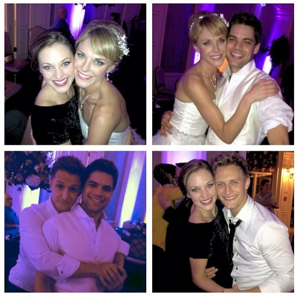 Photo Flash: Jeremy Jordan and Ashley Spencer Tie the Knot! Image