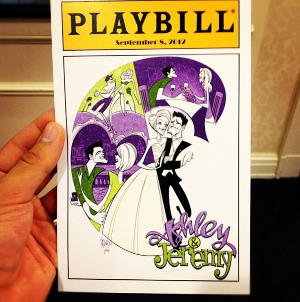 Photo Flash: Jeremy Jordan and Ashley Spencer Tie the Knot! Image