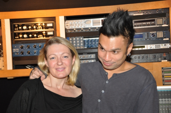  Lynn Pinto (Producer) and Andros Rodriguez (Engineer) Photo