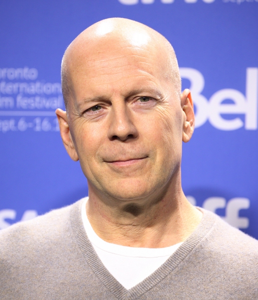 Photo Coverage: Bruce Willis, Joseph Gordon-Levitt at LOOPER's TIFF Photo Call Image