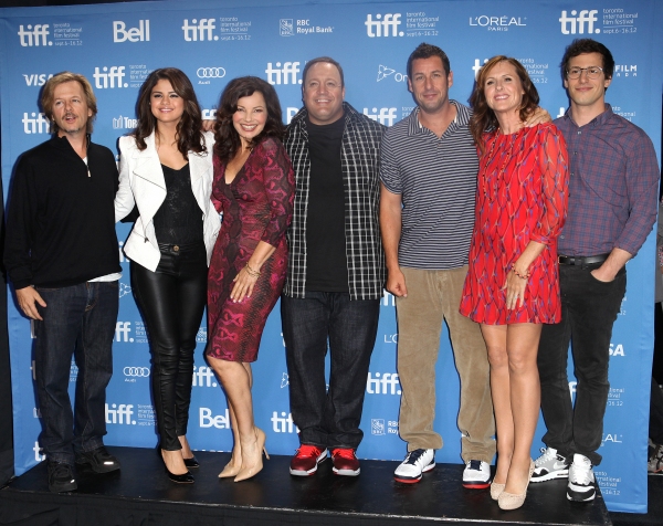  David Spade, Selena Gomez, Fran Drescher, Kevin James, Adam Sandler, Molly Shannon,  Photo
