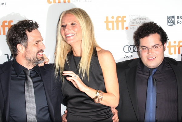 Photo Coverage: Josh Gad, Gwyneth Paltrow at THANKS FOR SHARING Premiere at TIFF Image