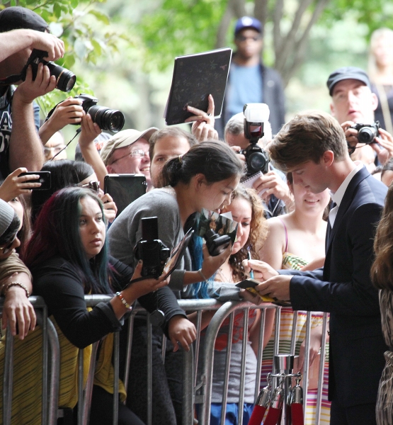 Photo Coverage: Greg Kinnear, Lily Collins on WRITERS Red Carpet at TIFF  Image