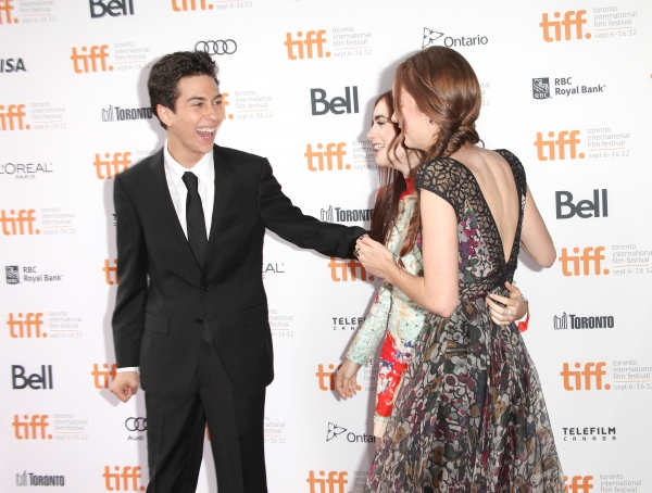 Photo Coverage: Greg Kinnear, Lily Collins on WRITERS Red Carpet at TIFF  Image