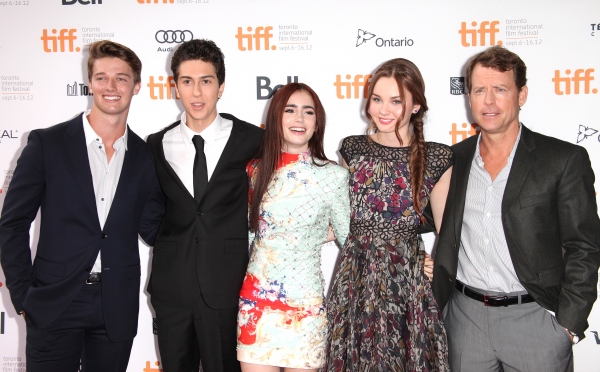 Photo Coverage: Greg Kinnear, Lily Collins on WRITERS Red Carpet at TIFF  Image