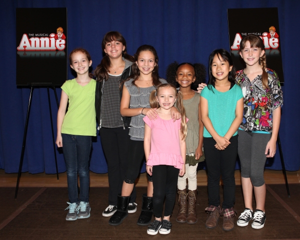 Photo Coverage: Cast of Broadway-Bound ANNIE Meets the Press! Photo Coverage: Cast of Broadway-Bound ANNIE Meets the Press! Image