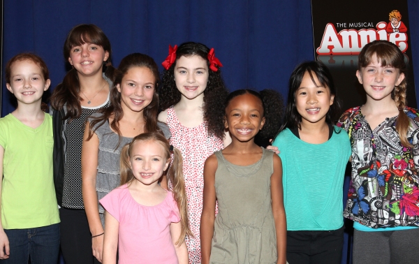 Photo Coverage: Cast of Broadway-Bound ANNIE Meets the Press! Photo Coverage: Cast of Broadway-Bound ANNIE Meets the Press! Image