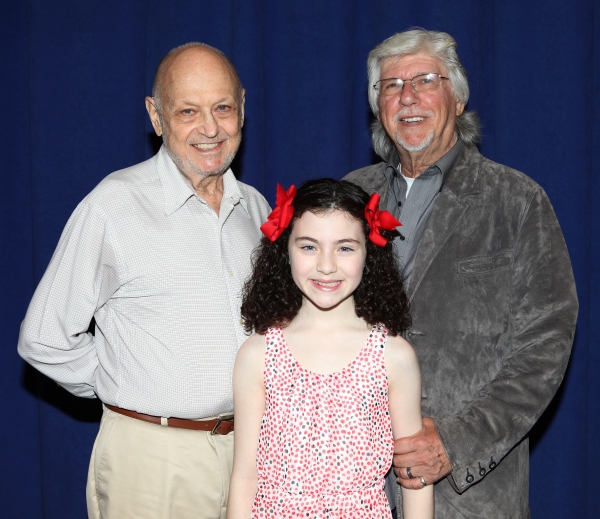 Charles Strouse, Lilla Crawford and Martin Charnin  Photo