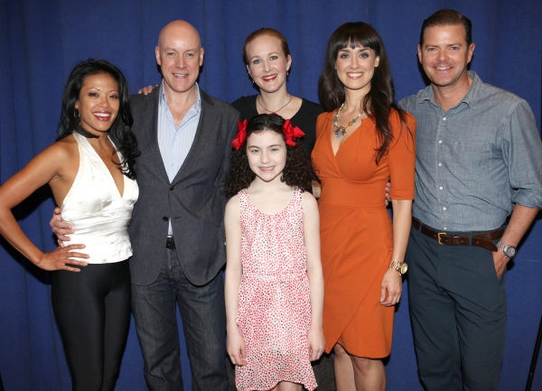 J. Elaine Marcos, Anthony Warlow, Ktie Finneran, Lilla Crawford, Brynn O'Malley & Cla Photo