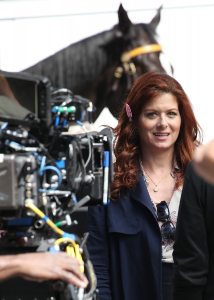 Photo Coverage Exclusive: On the Set of SMASH with Debra Messing, Christian Borle and More!  Image