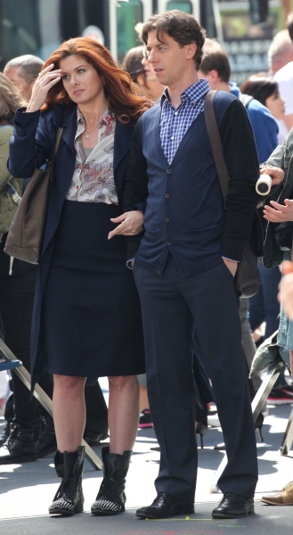 Photo Coverage Exclusive: On the Set of SMASH with Debra Messing, Christian Borle and More! Photo Coverage Exclusive: On the Set of SMASH with Debra Messing, Christian Borle and More! Image