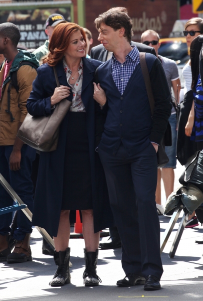 Photo Coverage Exclusive: On the Set of SMASH with Debra Messing, Christian Borle and More! Photo Coverage Exclusive: On the Set of SMASH with Debra Messing, Christian Borle and More! Image