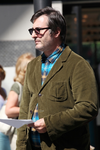 Photo Coverage Exclusive: On the Set of SMASH with Debra Messing, Christian Borle and More!  Image