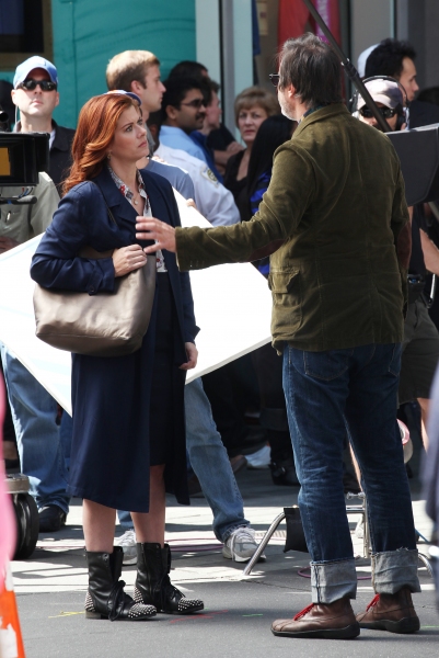 Photo Coverage Exclusive: On the Set of SMASH with Debra Messing, Christian Borle and More! Photo Coverage Exclusive: On the Set of SMASH with Debra Messing, Christian Borle and More! Image