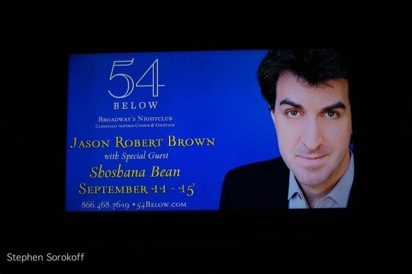 Photo Coverage: Jason Robert Brown & Shoshana Bean Perform at 54 Below 