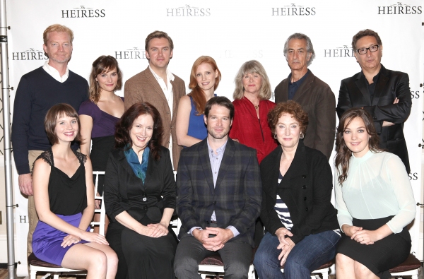 Photo Coverage: Jessica Chastain and THE HEIRESS Cast Meets the Press!  Image
