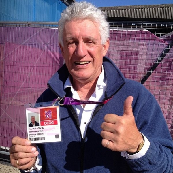 Photo Flash: Peter Karrie Performs at London 2012 Paralympic Closing Ceremony Image
