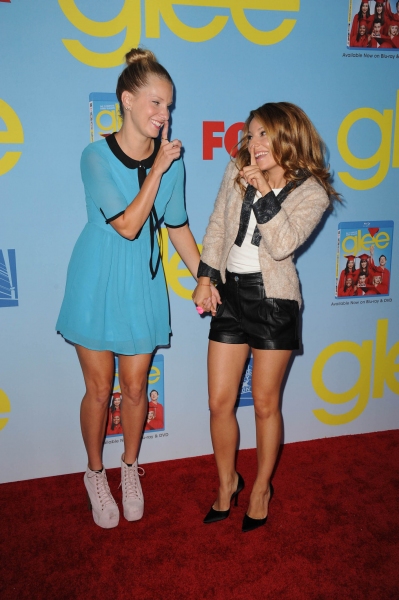  GLEE SEASON FOUR PREMIERE SCREENING AND VIP RECEPTION: Cast members Heather Morris a Photo