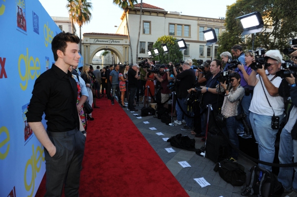 Photo Flash: GLEE Season Four Premiere Red Carpet Arrivals - Lea Michele, Kate Hudson, Darren Criss and More! Image