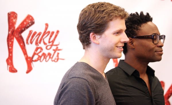 Photo Coverage: Harvey Fierstein, Cyndi Lauper and the KINKY BOOTS Cast Meet the Press - Check it Out!  Image