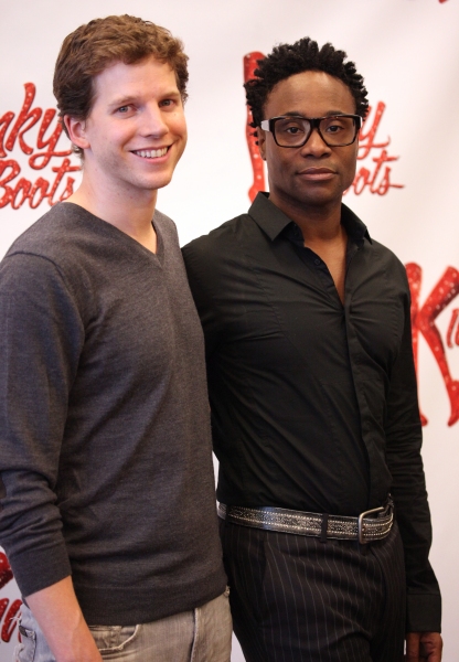 Photo Coverage: Harvey Fierstein, Cyndi Lauper and the KINKY BOOTS Cast Meet the Press - Check it Out!  Image