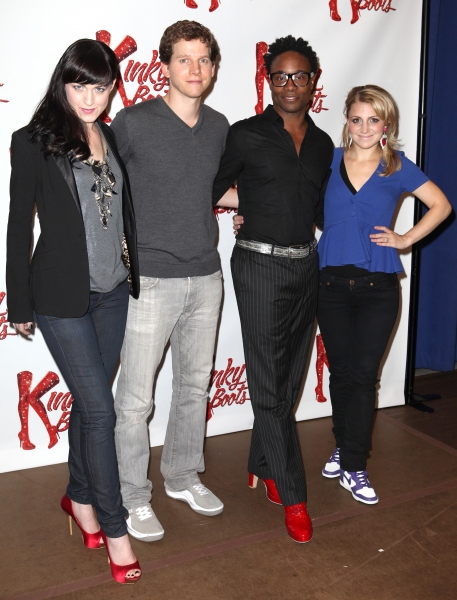 Photo Coverage: Harvey Fierstein, Cyndi Lauper and the KINKY BOOTS Cast Meet the Press - Check it Out! Image