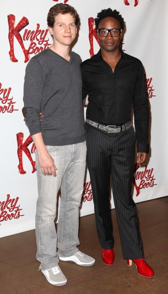 Photo Coverage: Harvey Fierstein, Cyndi Lauper and the KINKY BOOTS Cast Meet the Press - Check it Out!  Image