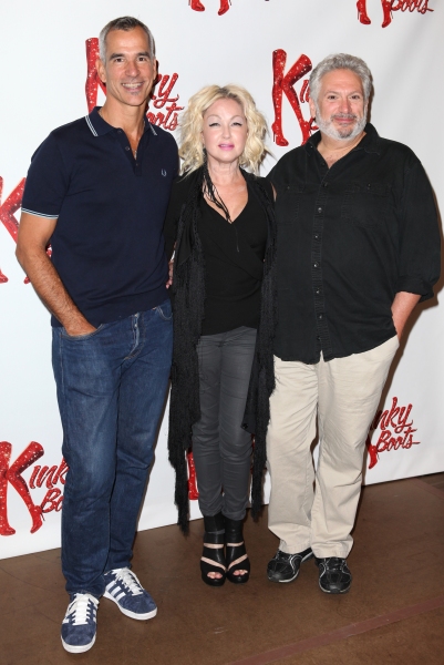 Photo Coverage: Harvey Fierstein, Cyndi Lauper and the KINKY BOOTS Cast Meet the Press - Check it Out!  Image