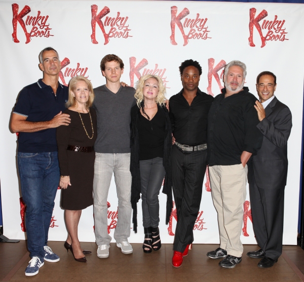 Photo Coverage: Harvey Fierstein, Cyndi Lauper and the KINKY BOOTS Cast Meet the Press - Check it Out!  Image