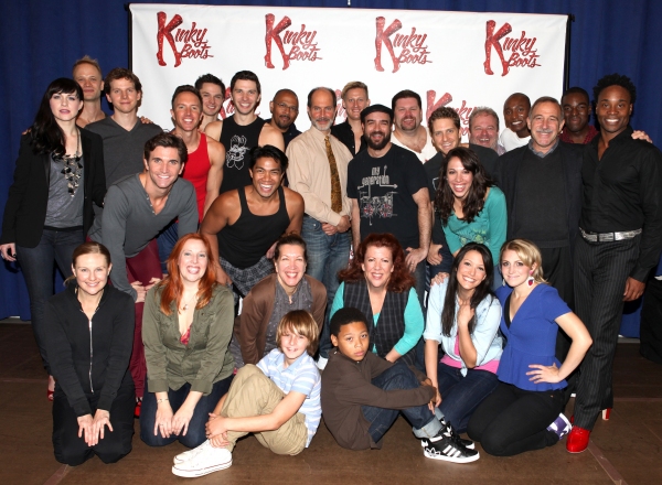Photo Coverage: Harvey Fierstein, Cyndi Lauper and the KINKY BOOTS Cast Meet the Press - Check it Out!  Image
