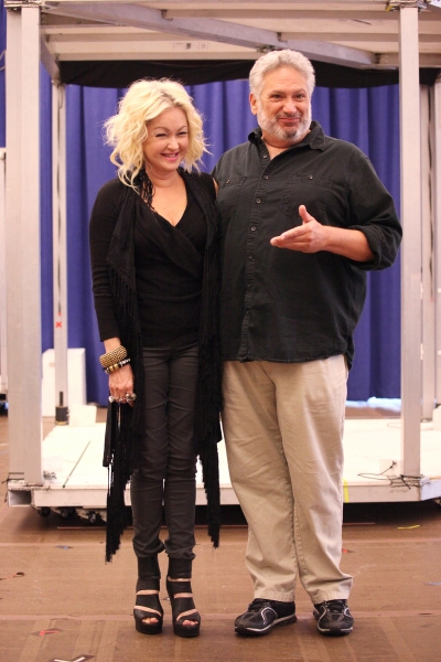 Cyndi Lauper & Harvey Fierstein Photo