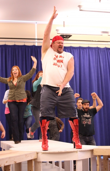 Photo Coverage: Extra Fierce KINKY BOOTS Press Preview - Cyndi Lauper, Harvey Fierstein, Stark Sands, Billy Porter & More!  Image