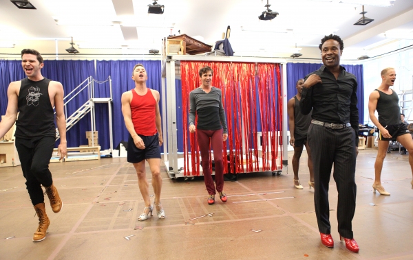 Photo Coverage: Extra Fierce KINKY BOOTS Press Preview - Cyndi Lauper, Harvey Fierstein, Stark Sands, Billy Porter & More!  Image