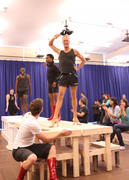 Photo Coverage: Extra Fierce KINKY BOOTS Press Preview - Cyndi Lauper, Harvey Fierstein, Stark Sands, Billy Porter & More!  Image