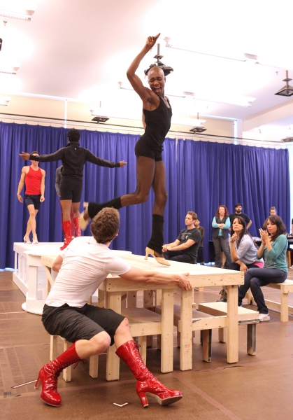 Photo Coverage: Extra Fierce KINKY BOOTS Press Preview - Cyndi Lauper, Harvey Fierstein, Stark Sands, Billy Porter & More!  Image