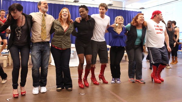 Photo Coverage: Extra Fierce KINKY BOOTS Press Preview - Cyndi Lauper, Harvey Fierstein, Stark Sands, Billy Porter & More!  Image