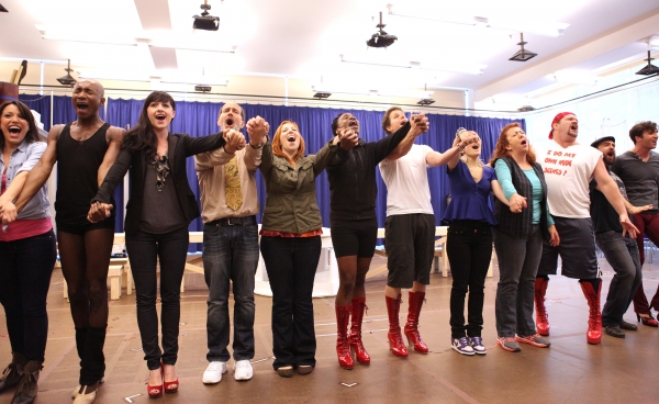 Photo Coverage: Extra Fierce KINKY BOOTS Press Preview - Cyndi Lauper, Harvey Fierstein, Stark Sands, Billy Porter & More!  Image