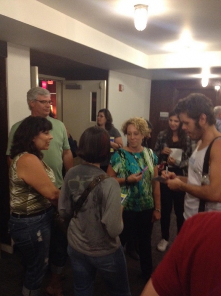 Photo Flash: Saturday Intermission Pics, Sept 15 - CHAPLIN, EVITA, Perez Hilton in NEWSical and More!  Image