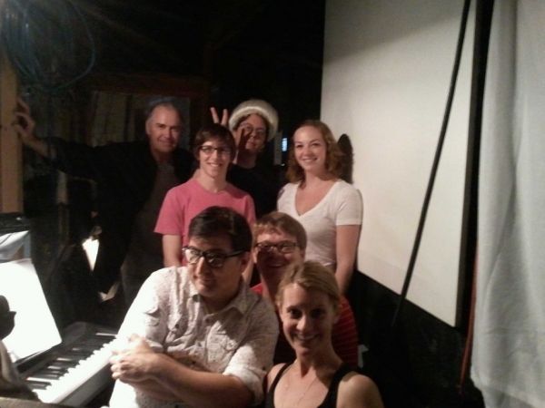 Photo Flash: Saturday Intermission Pics, Sept 15 - CHAPLIN, EVITA, Perez Hilton in NEWSical and More!  Image