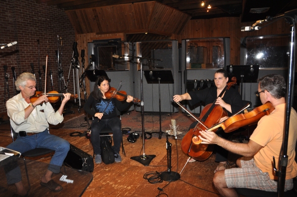Photo Exclusive: Michael Cerveris, Elena Roger, Max von Essen and EVITA Cast Sing 'Carols For A Cure'  Image