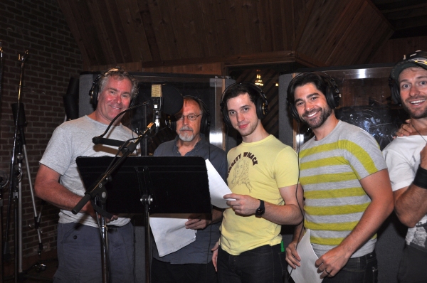 Photo Exclusive: Michael Cerveris, Elena Roger, Max von Essen and EVITA Cast Sing 'Carols For A Cure'  Image