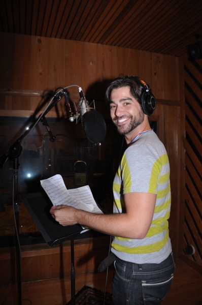 Photo Exclusive: Michael Cerveris, Elena Roger, Max von Essen and EVITA Cast Sing 'Carols For A Cure'  Image